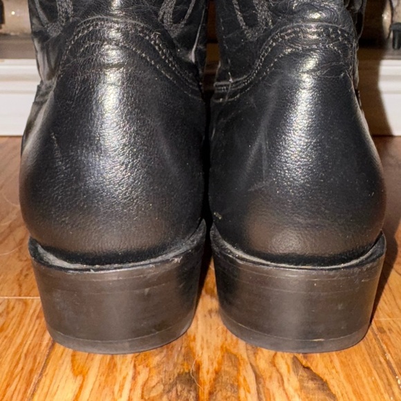 Corral Genuine Goat Skin Leather cowboy boots. GREAT EMBROIDERY Size 10 D VGUC. - Picture 7 of 14